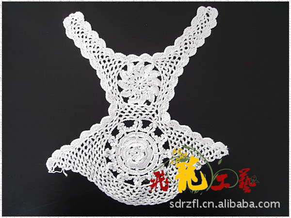 供应手钩衣领，领花，棉线花边。L-54
