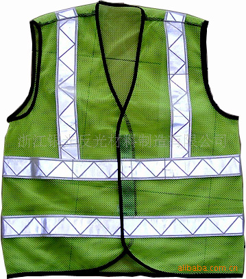 反光安全背心 反光材料 夜间工作执勤反光外套