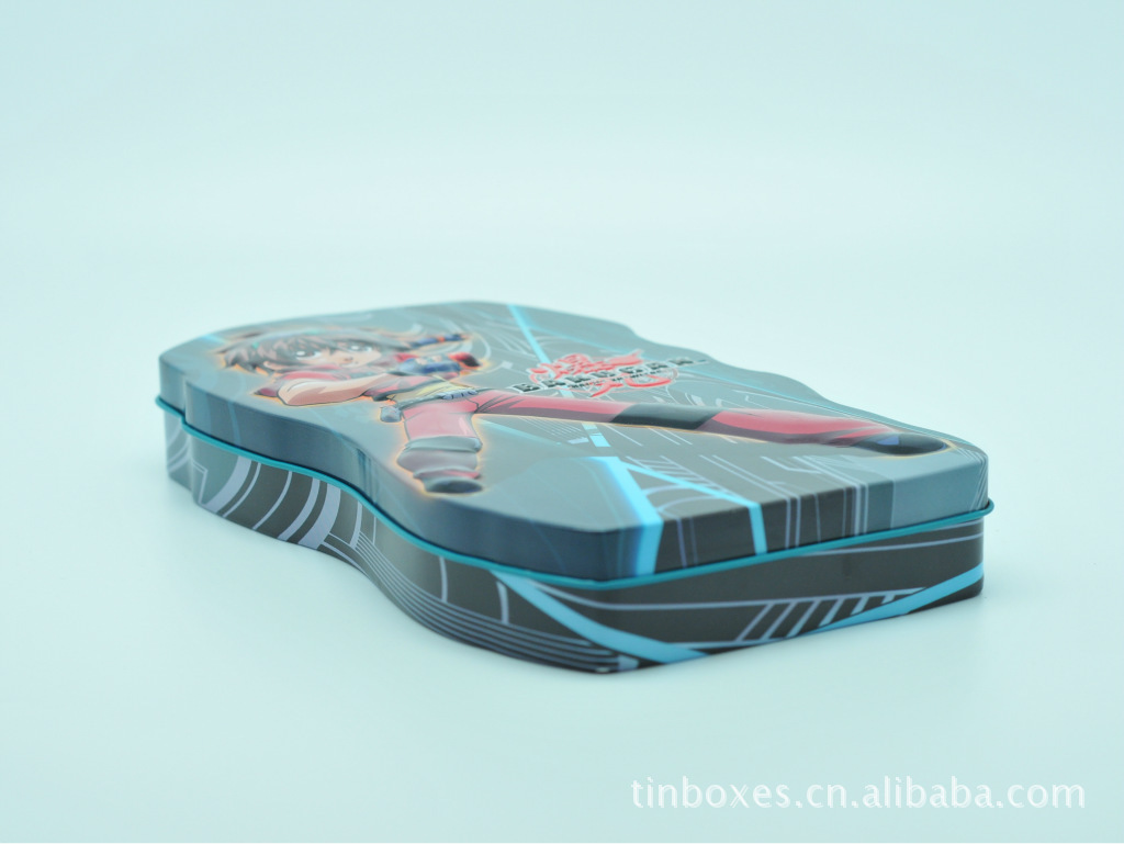 供应铁罐 铁盒 文具盒 异形铁盒 马口铁罐(图)