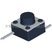厂家供应轻触开关，平脚轻触按键开关