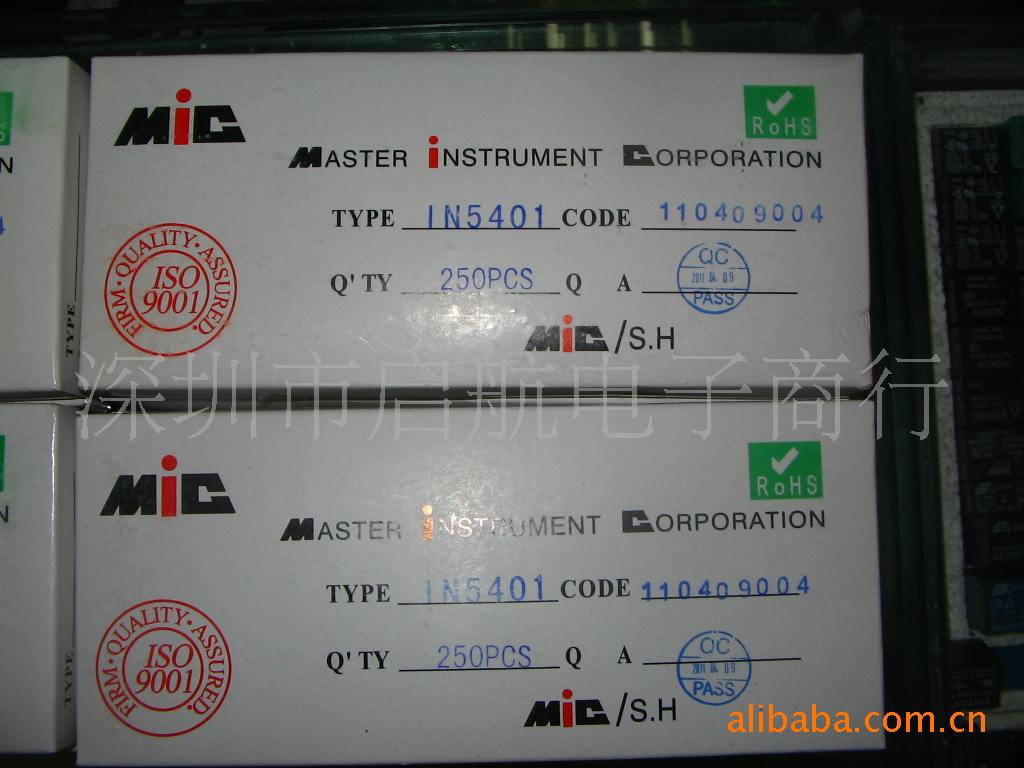 现货供应 1N5401 整流二极管 原装正品