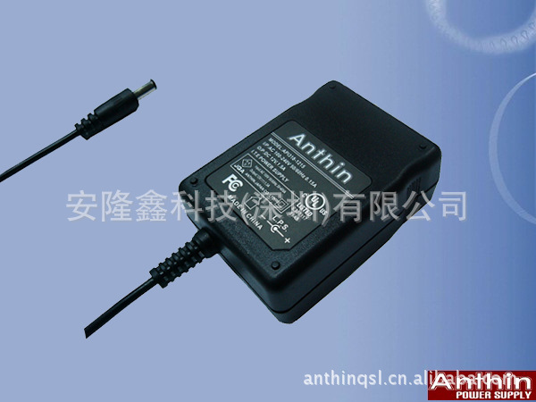 供应15W桌面式开关电源美国，日本，欧洲认证