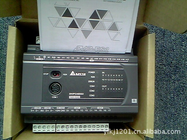 台达PLC DVP24ES200R 24点继电器输出 PLC厂家  深圳代理plc