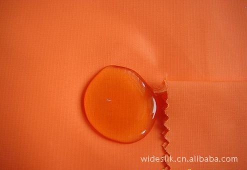 0.1格子尼龙布 格子提花尼龙面料 防寒PU珠光尼龙滑雪服布料