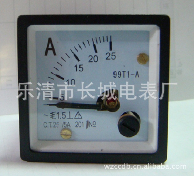 供应长城电表厂 99T1 25/5 交流电流表