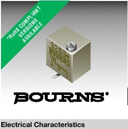 BOURNS微调电位器3296X-1-103RLF 3296Y 3296Z 3296P 3296W-1-502