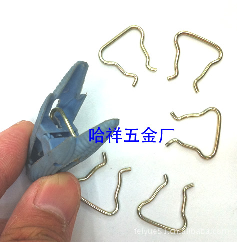 供应塑料夹弹簧 塑料夹配件