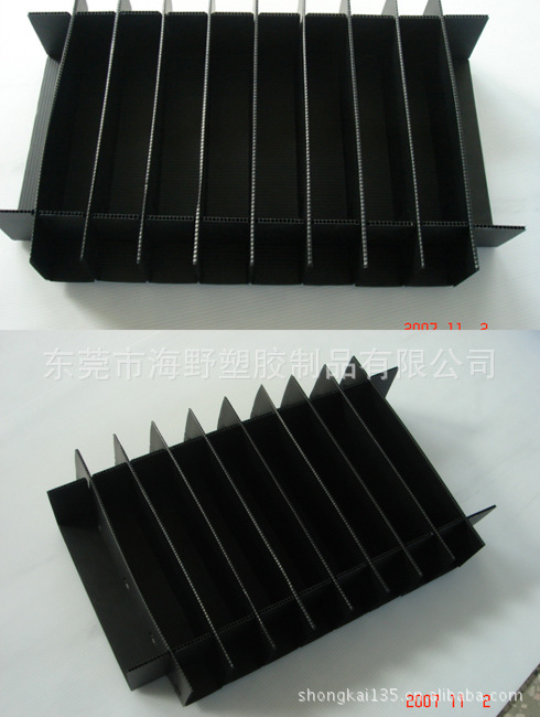 厂家直销供应东莞深圳塑料防静电中空板塑料瓦楞板隔板专业定制