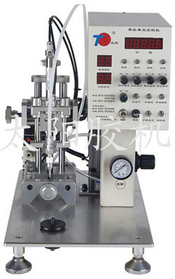 嵊州太阳胶机供应TYM1-2胶桶式微型精密单点涂胶机厂家直销