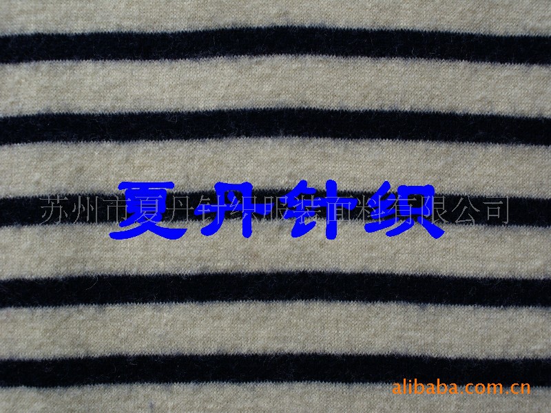 美利奴羊毛棉锦纶彩条空气层(图)，尼龙，混纺RWS，美利奴，非虐