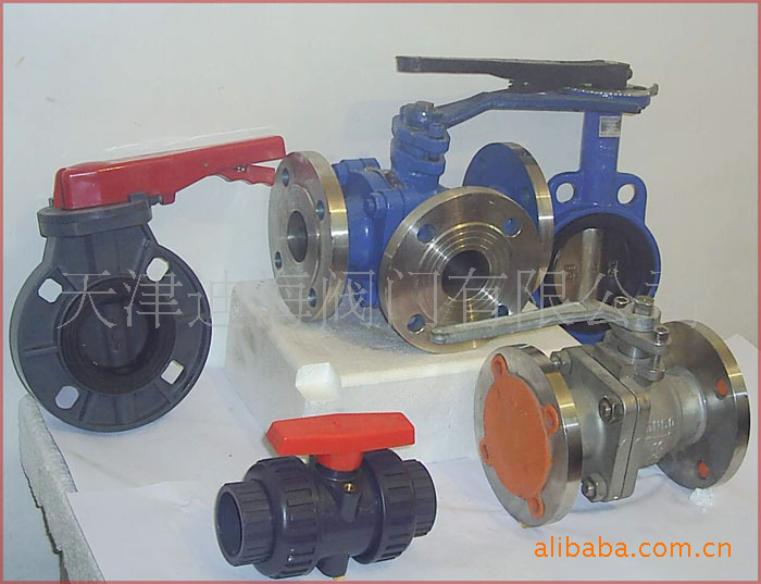 厂家直销  天津迪海PVC球阀   塑料蝶阀  闸阀  截止阀  止回阀