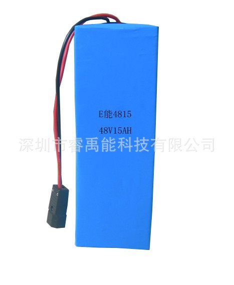 批发48V15安时聚合物锂电池电动车电池电动自行车电i池电动车专用