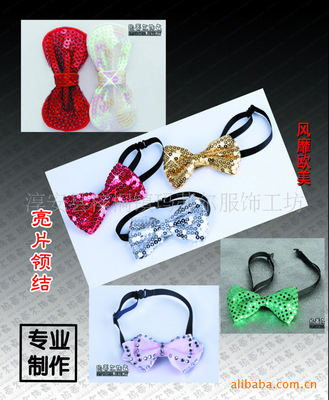 major make Sequins Bowtie Sequins Sequins Bowtie Alternative Apparel Trendy tie Customized Sequins Bowtie