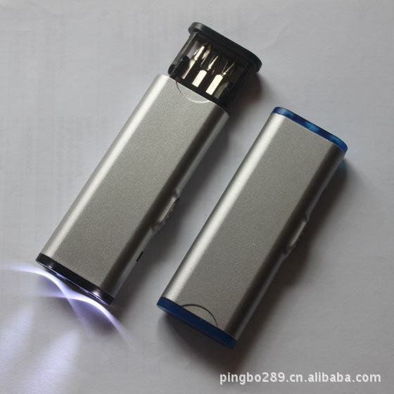 供应新款迷你工具 LED螺丝刀 带灯工具