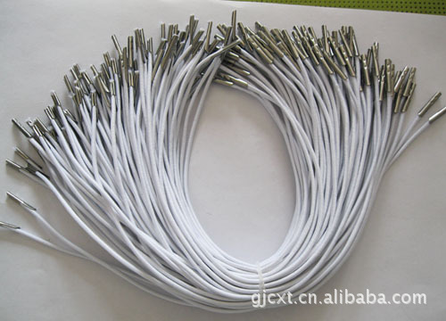 供应32CM橡筋绳扣 卡头皮筋挂绳 倒扣绳 面具挂绳 护眼罩松紧带