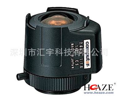 TG2616FCS-4监控镜头|2.6mm镜头|定焦镜头|手动变焦镜头