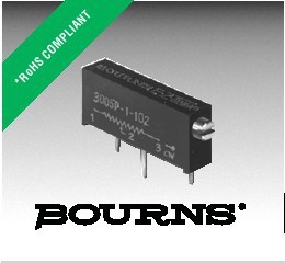 BOURNS微调电位器3005P-1-102 103 502 203 501 201 202 100 253