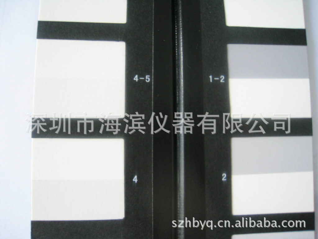沾色灰卡纺织实验耗材评级灰度卡GB/ISO/AATCC色牢度评级灰卡