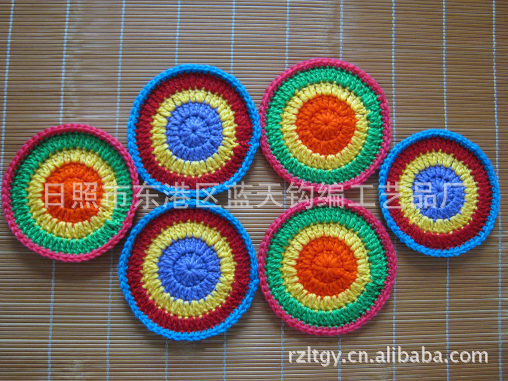 钩针花、勾针花、手工钩针钩花、毛线钩针花、