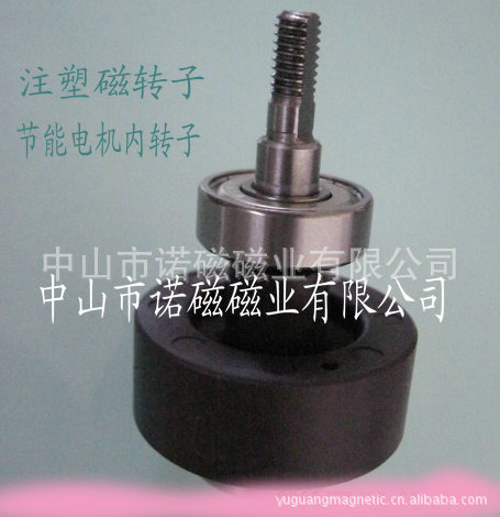 连体注塑磁铁 尼龙磁铁 东莞直流电机塑磁 磁铁环 磁钢