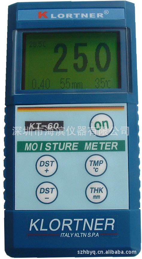 数显木材水分仪TLORTNER  KT-60木材水分计感应式木材湿度仪