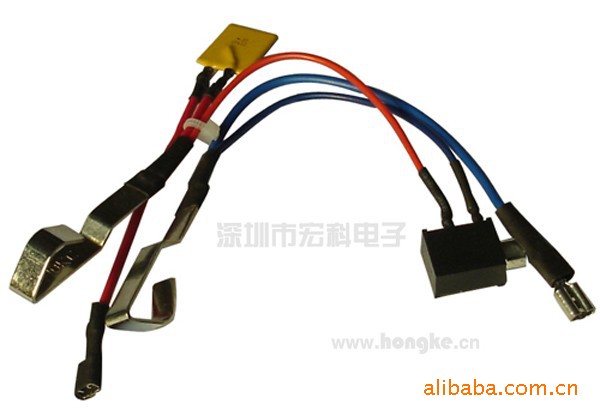 3.96端子线束，电池线线束，187端了线束，电池夹线