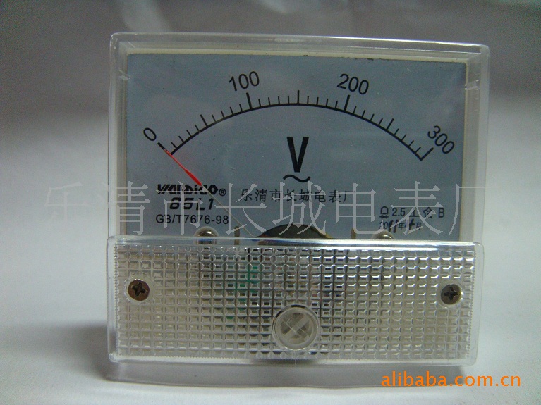 供应长城电表厂 85L1 300V 交流电压表 厂家直销