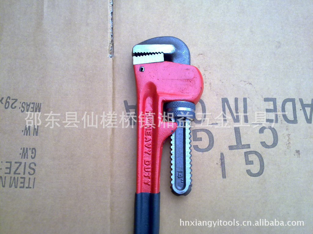 厂家大量低价供应重型德式水管钳