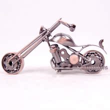 金属工艺品小号铁质摩托车模型 家居办公咖啡厅装饰摆件礼品M39-1
