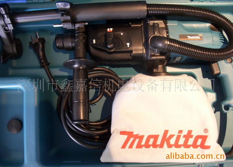 批发零售日本makita牧田吸尘式电锤HR2432