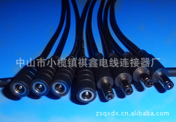 直销 LEDip68防水连接器 公母对接插头 耐寒电线 软灯条插头 t型