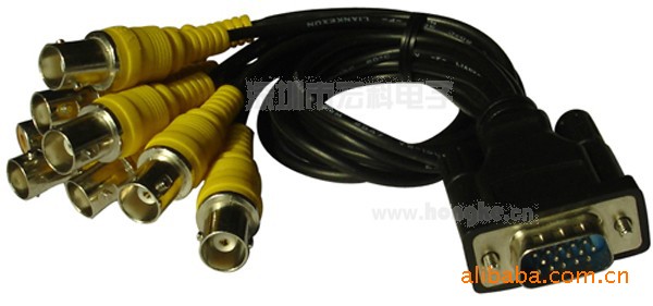 视频模拟信号线，BNC视频线，DSUB线，安防监控线 摄像机监控线