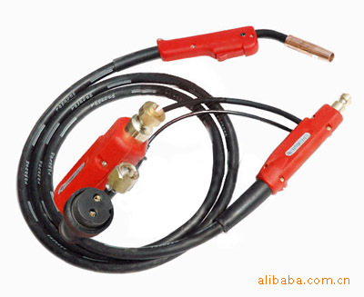 二氧化碳气保焊机配件CO2/MAG标配焊枪350A 专业二氧化碳焊枪3米