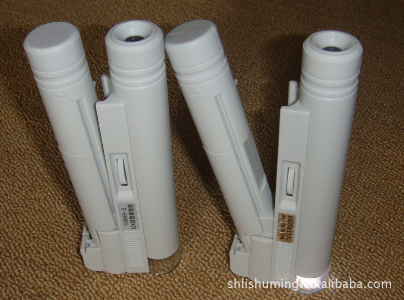 读数显微镜100倍80倍40倍带光源带刻度0.-1.6mm