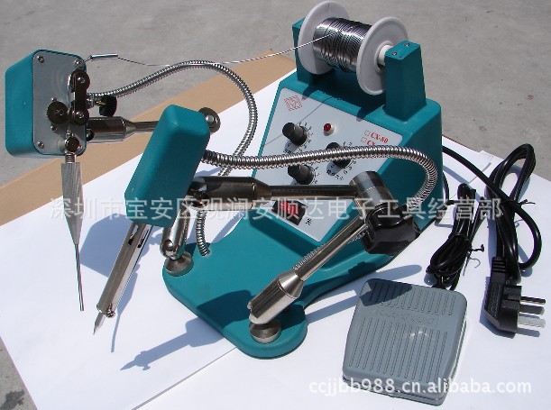 供应CX-80无铅可调角度脚踏送锡点焊机 脚踏送锡枪