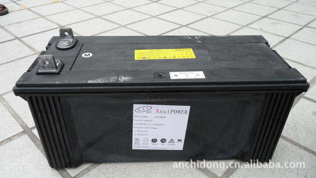 启动电池  汽车启动电池 AP12-160 12V160AH Ansipower