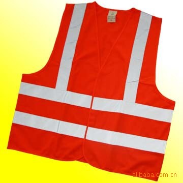 Retroreflective safe night vest