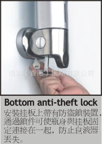 Ручной дозатор мыла выдвижного типа из нержавеющей стали YM-ZYQ7101A