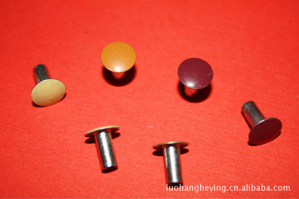 专业生产各类箱包铆钉 文件夹铆钉