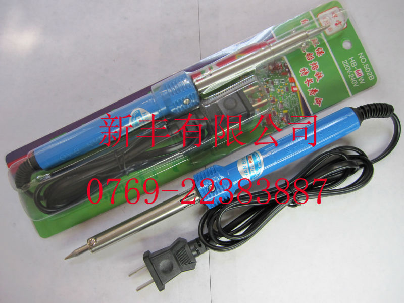 供应焊宝60W外热式胶柄电烙铁 长寿命电烙铁