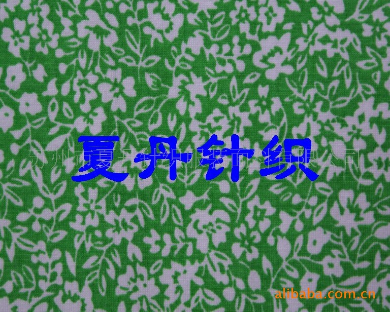 供应·优质人棉+20D氨纶印花布(图)，兰精，活性印花