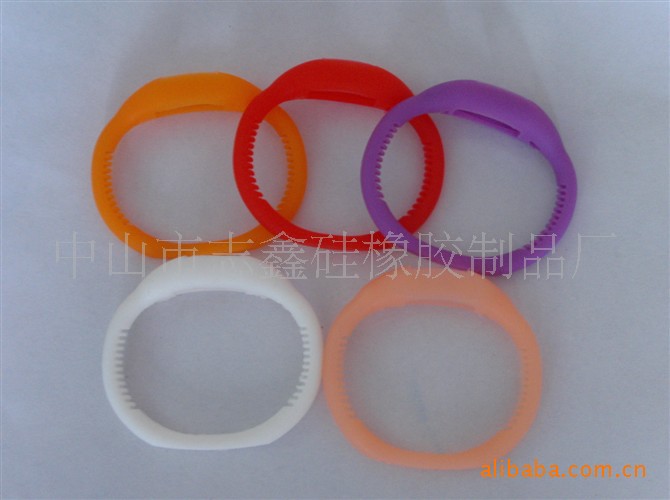 硅胶手环手表加工防水硅胶手表加工