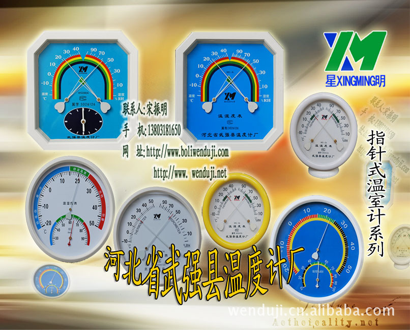 供应指针式温湿度表    电子温湿度计