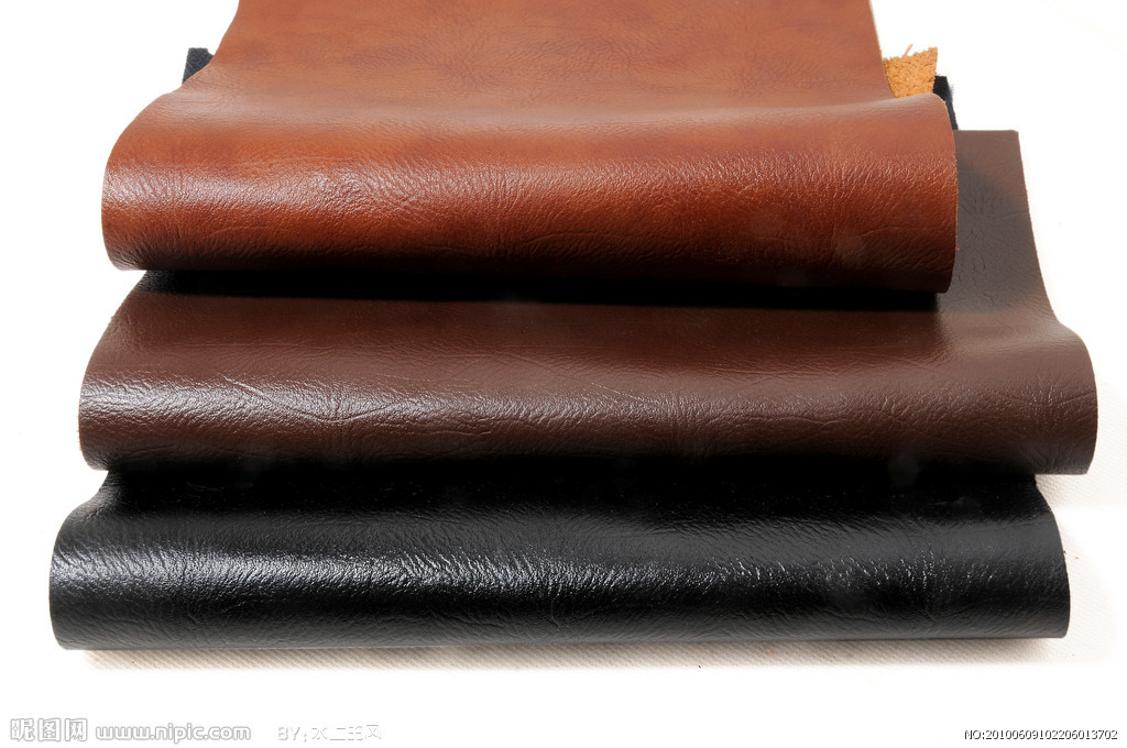 长期供应 树皮纹压花移膜革 喷涂二层皮