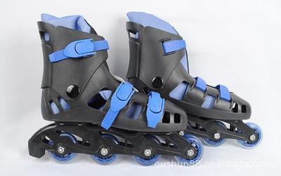 Can not adjust children Double row Inline skates,the skating shoes,Cheap