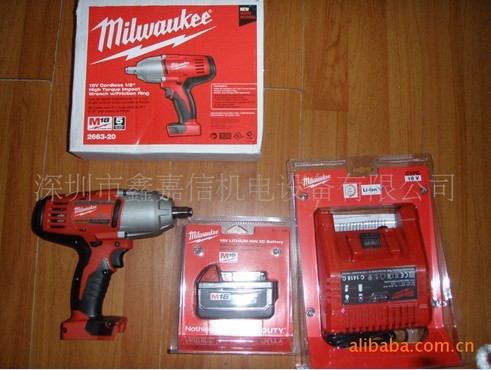 现货批发米沃奇工业级充电锂电扳手 2663-20