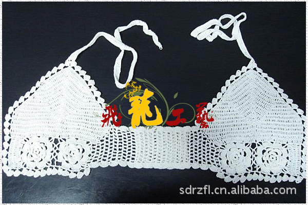 供应手钩衣领，领花，棉线花边。手工制做。款式新，品种全