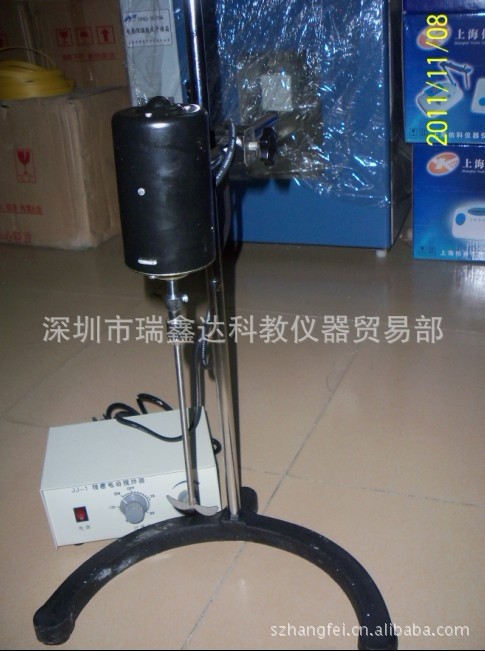 增力电动搅拌机JJ-1-40W电动搅拌机深圳仪器 实验仪器
