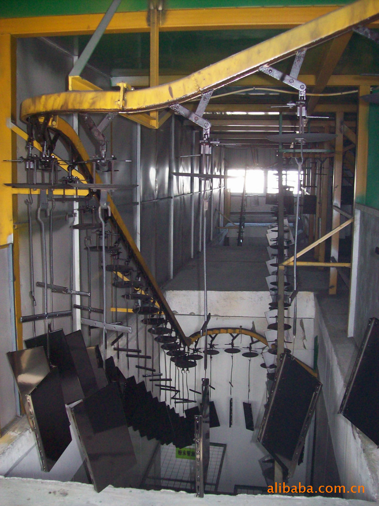 供应非标设备粉液体涂装机壳喷涂生产线 悬挂链条输送线 悬挂线