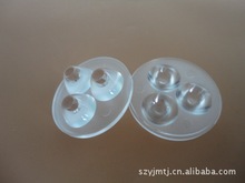 XPE XPG透镜 Φ25MM-60°沙面 XPE三合一透镜 3头连体LED透镜